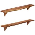 Houten Planken 2 Stuks 110cm | Laatste Stuk!, Huis en Inrichting, Woonaccessoires | Wandplanken en Boekenplanken, Ophalen of Verzenden