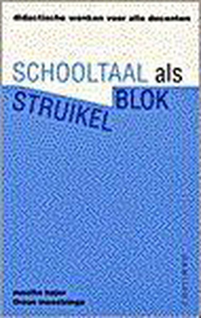Schooltaal als struikelblok 9789062839766 Theun Meestringa, Boeken, Studieboeken en Cursussen, Gelezen, Verzenden