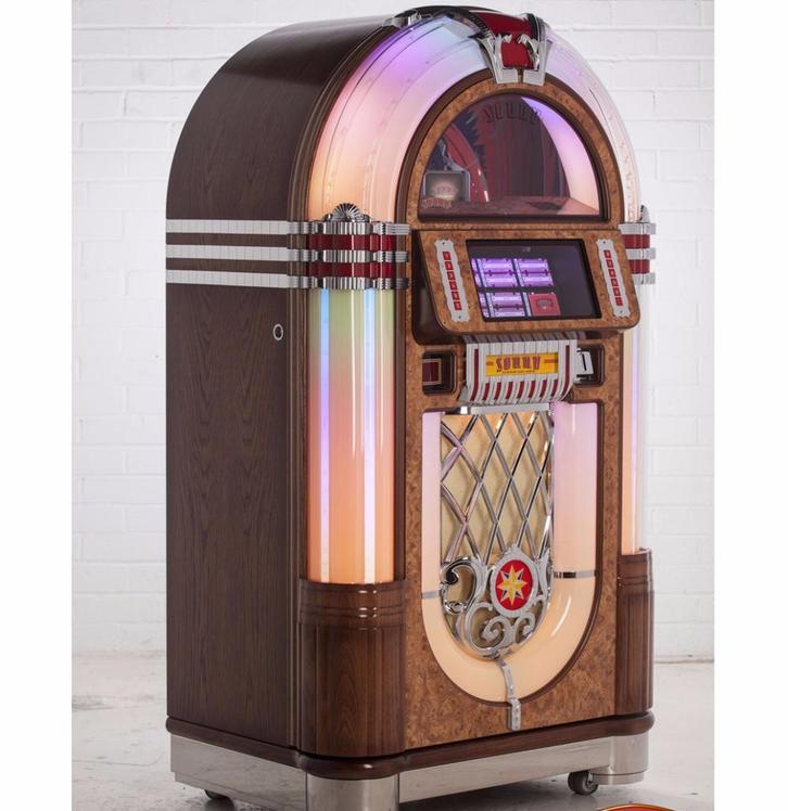 1015 Vinyl 45 Classic Jukebox SL45 - Medium Oak, Verzamelen, Automaten | Jukeboxen, Ophalen