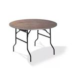 Diner Tafel Hout Rond | Ø122x(h)76cm | Hout-Zwat, Verzenden, Nieuw in verpakking