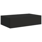Compacte Wandschap - zwart - tweedekansje - OP=OP, Ophalen of Verzenden, Nieuw