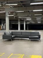 Leolux Bellice U-bank | Leer | NIEUWSTAAT + Garantie, Hoekbank, 300 cm of meer, Ophalen of Verzenden, Zo goed als nieuw