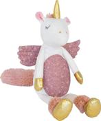 Happy Horse Magical Eenhoorn Knuffel 30cm - Wit/Roze - Baby, Ophalen of Verzenden, Zo goed als nieuw