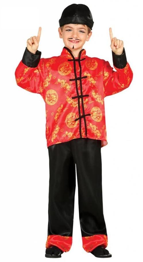 Chinees pak kind rood, Kleding | Heren, Carnavalskleding en Feestkleding, Nieuw, Ophalen of Verzenden