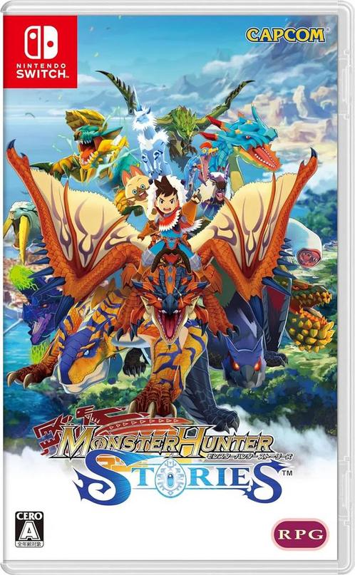 Monster Hunter Stories-Asia Import (NSW) Gebruikt, Spelcomputers en Games, Games | Nintendo Switch, Zo goed als nieuw, Ophalen of Verzenden