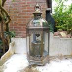 Lantaarn - Large Spinning Candle Lantern - 54 cm - Glas,, Antiek en Kunst, Curiosa en Brocante