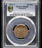 Duitsland, keizerrijk Willem II. Mark 1913 J, Hamburg, 20, Postzegels en Munten, Munten | Europa | Niet-Euromunten