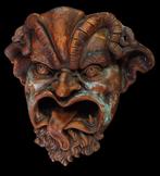 sculptuur, Maschera apotropaica - 45 cm - Aardewerk, Antiek en Kunst, Antiek | Keramiek en Aardewerk