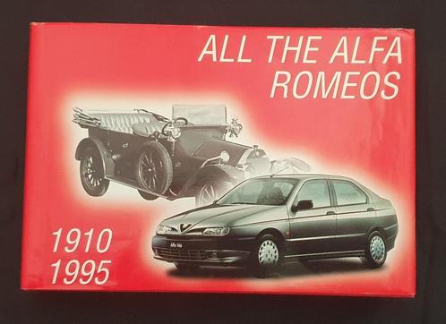 All the Alfa Romeos 1910-1995, Boeken, Auto's | Boeken, Zo goed als nieuw, Algemeen, Verzenden