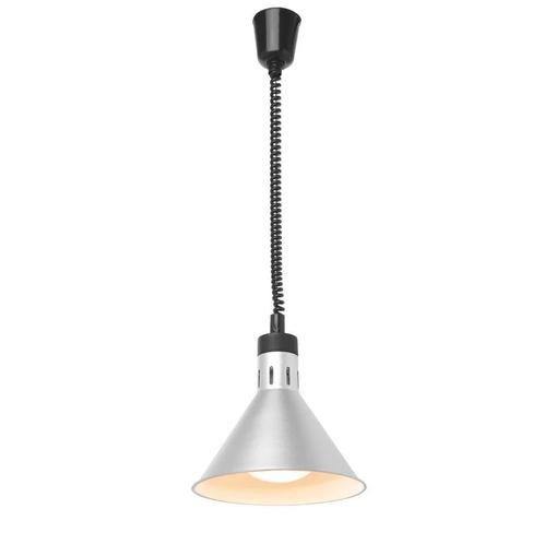 Hendi Warmtelamp verstelbaar conisch Zilver, Hobby en Vrije tijd, Taarten en Cupcakes maken, Nieuw, Verzenden