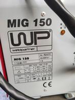 Weldpartner 150 Mig/Mag CO2 lasmachine lasapparaat 230V, Ophalen of Verzenden, Nieuw, Minder dan 150 ampère, Co2