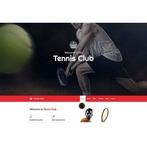 Tennis Club - HTML Template, Nieuw
