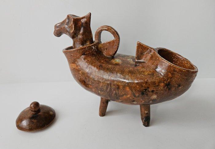 Medicijn - Container - Aardewerk, Antiek en Kunst, Curiosa en Brocante