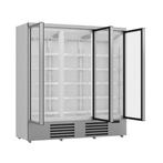 Combisteel Koelkast 3 Glasdeuren | 1530L | Wit | Geforceerd, Witgoed en Apparatuur, Koelkasten en IJskasten, Ophalen of Verzenden