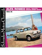 ALFA ROMEO GIULIA + GIULIETTA BERLINA, SPRINT , SPIDER 1954, Boeken, Auto's | Boeken, Nieuw, Alfa Romeo, Author