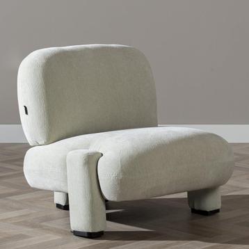 40% Korting: Scandinavische fauteuil Louise chenille beschikbaar voor biedingen