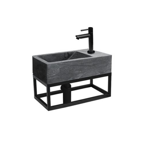 Sani Royal Fontein Frame Mat Zwart Natuursteen, Tuin en Terras, Waterpartijen en Fonteinen
