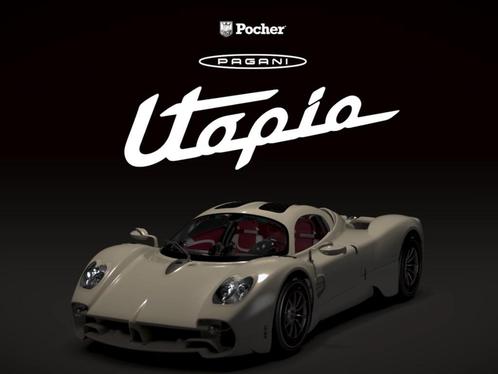 Pocher 1:8 PAGANI UTOPIA COUPÉ PCHK120F, Hobby en Vrije tijd, Modelbouw | Auto's en Voertuigen, Groter dan 1:32, Nieuw, Overige merken
