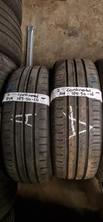2x 185-50-16 Continental Zomer 5.7mm €25 Per Band 185 50 16, Ophalen, Gebruikt, 16 inch, 185 mm