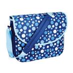 Fast Rider Schoudertas Dots Blauw, Fietsen en Brommers, Fietsaccessoires | Fietstassen, Verzenden, Nieuw