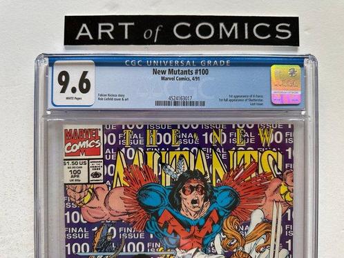 The New Mutants #100 - CGC 9.6 - 1st Appearance Of X-Force -, Boeken, Strips | Comics
