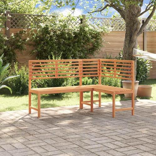 vidaXL Tuinhoekbank 140 cm massief acaciahout, Tuin en Terras, Tuinbanken, Nieuw, Hout, Verzenden