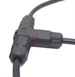 Waterdichte draad connector - T splitter - schroefdraad beve, Doe-het-zelf en Verbouw, Elektra en Kabels, Ophalen of Verzenden