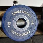 Lifemaxx - Crossmaxx - Halterschijven - Bumper Plates - 1,5, Ophalen of Verzenden, Nieuw, Overige typen