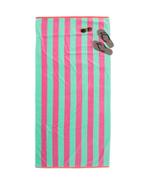 HEMA Strandlaken 90x180cm strepen met flap, Verzenden, Nieuw