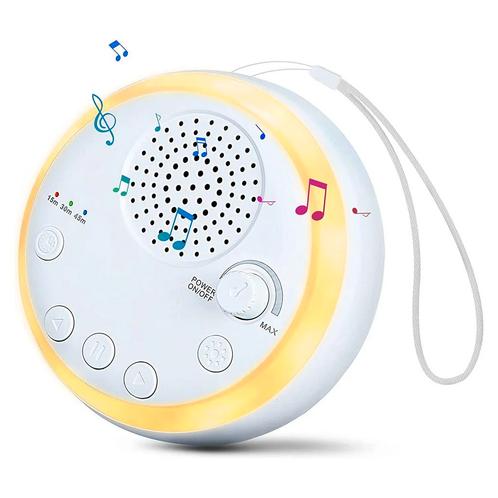 White Noise Slaapmachine met 16 Geluiden en Nachtlamp – Rust, Huis en Inrichting, Lampen | Overige, Nieuw, Verzenden