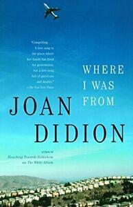 Where I Was from.by Didion, Joan New, Boeken, Literatuur, Zo goed als nieuw, Verzenden