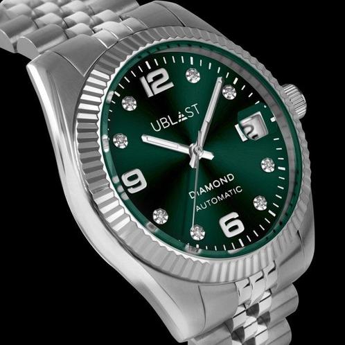 Ublast - Century Diamond - UBDCE40GN - Unisex - 2025, Sieraden, Tassen en Uiterlijk, Horloges | Heren