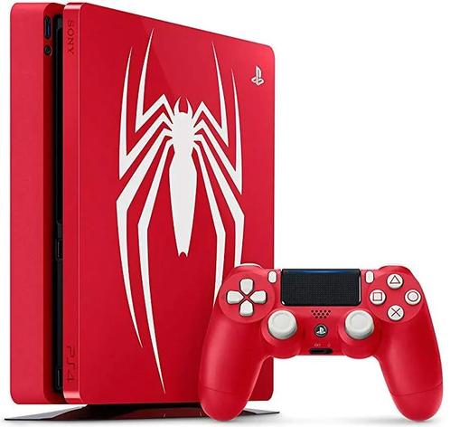 Sony PlayStation 4 Slim 1TB Limited Edition-Spider-Man, Spelcomputers en Games, Spelcomputers | Sony PlayStation 4, Zo goed als nieuw