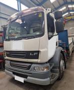 Veiling: Vrachtwagen Platte Laadbak DAF AE55 LF5-19 Diesel 2, Automaat, Wit, Diesel, DAF