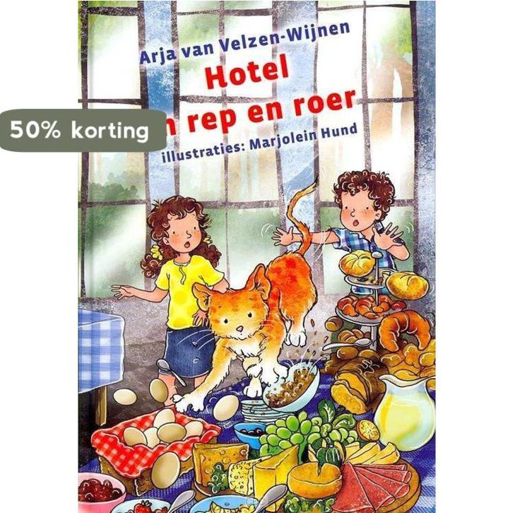 HOTEL IN REP EN ROER 9789033125546 A. VAN VELZEN-WIJNEN, Boeken, Kinderboeken | Jeugd | onder 10 jaar, Gelezen, Verzenden