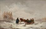 Joseph Wolfram (1789-1839) - The horse sled