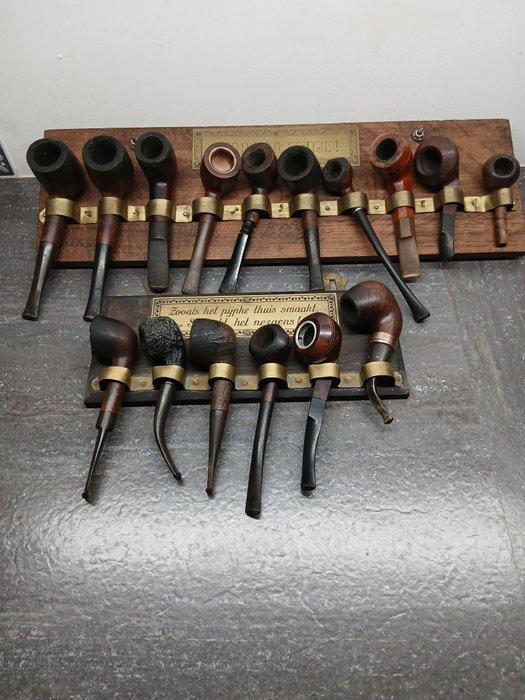 Zonder Minimumprijs - Pijp - Bruyere, Hout - (17), Verzamelen, Rookartikelen, Aanstekers en Luciferdoosjes