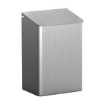 MediQo-line afvalbak 6 liter MQWB6A - aluminium, Huis en Inrichting, Woonaccessoires | Prullenbakken, Verzenden, Nieuw