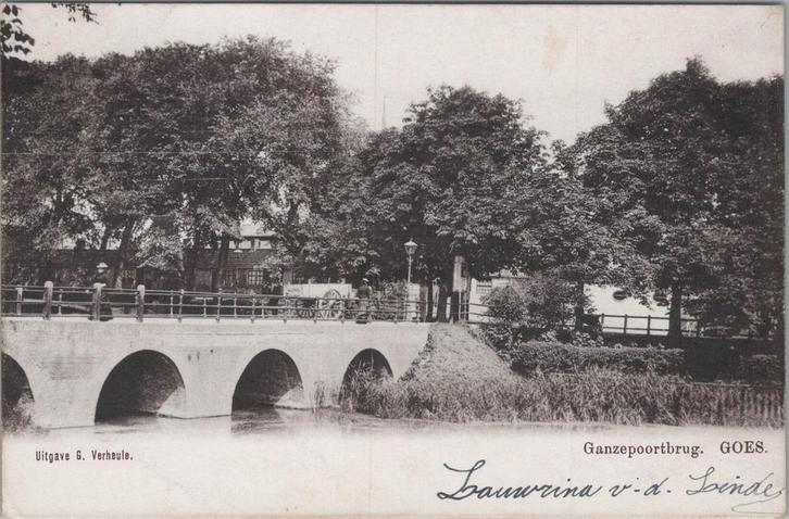 GOES - Ganzepoortbrug, Verzamelen, Ansichtkaarten | Nederland
