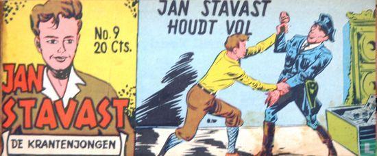 Jan Stavast [Virgola] - Jan Stavast houdt vol - 1954, Boeken, Stripboeken, Zo goed als nieuw, Eén stripboek, Verzenden