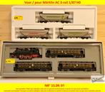 Marklin modeltreinen, locomotieven, wagons, rails, 2dehands, Hobby en Vrije tijd, Modeltreinen | H0, Gebruikt, Wisselstroom, Märklin