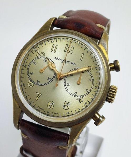 Montblanc 1858 chronograph bronze sale