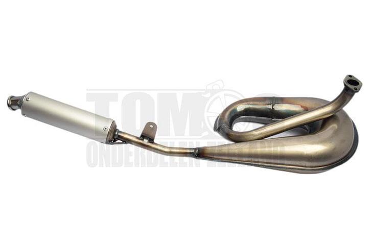 Tomos Uitlaat 25mm Tecno Circuit blank A3 / A35 / A52, Fietsen en Brommers, Brommeronderdelen | Algemeen, Nieuw, Ophalen of Verzenden