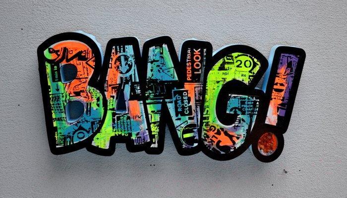 Patrycja Mroczkowska - Bang! 3D Pop Art XL, Antiek en Kunst, Kunst | Designobjecten