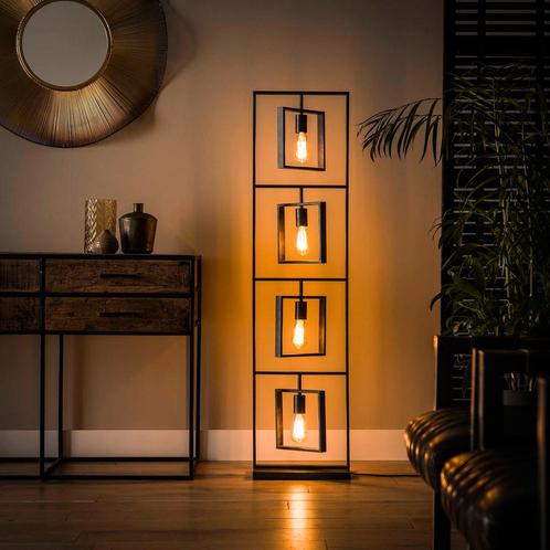 *WOONWINKEL* Toren Vloerlamp Industrieel, Huis en Inrichting, Lampen | Vloerlampen, Nieuw, Verzenden