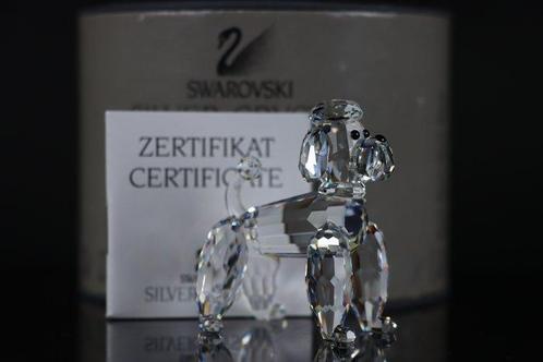 Figuur - Swarovski - Poedel (Boxed + Certificate) - Kristal, Antiek en Kunst, Curiosa en Brocante