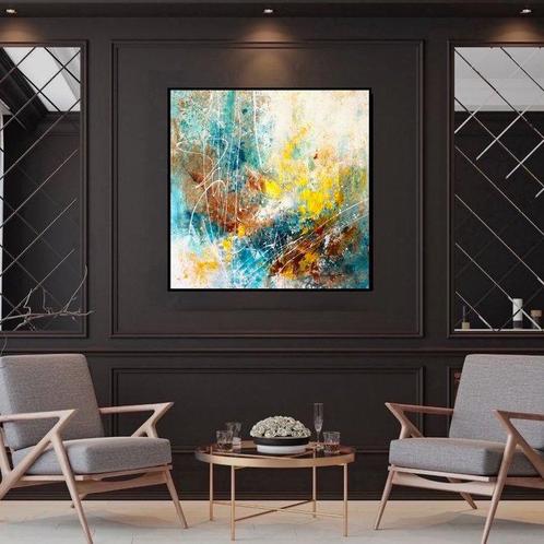 Dam Domido (1959) - Elegant abstraction - ONE OF A KIND -, Antiek en Kunst, Kunst | Schilderijen | Modern