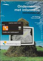 Ondernemen met informatie, 9789001765538, Boeken, Studieboeken en Cursussen, Verzenden, Zo goed als nieuw, Studieboeken