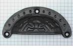 Komgreep massief bewerkt ijzer zwart 97 x 42 mm, Ophalen of Verzenden, Nieuw