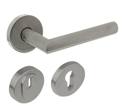 Intersteel SKG3 Veiligheid Achterdeur Set Rond RVS, Doe-het-zelf en Verbouw, Hang- en Sluitwerk, Nieuw, Ophalen of Verzenden